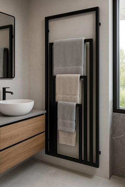 Drabinka na ręczniki wieszak łazienkowy do łazienki stelaż dekoracja - zdjęcie 1