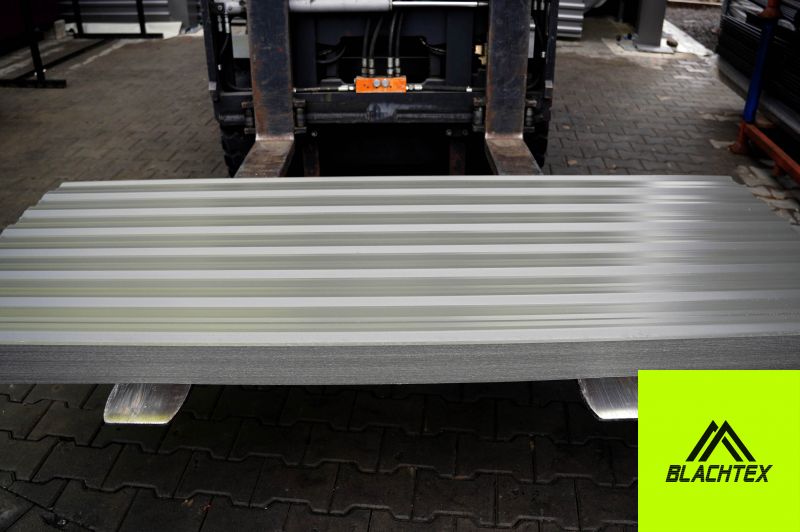 Blacha Trapezowa T-14 Szary / Grafit Połysk - RAL 7024/7010P - zdjęcie 5