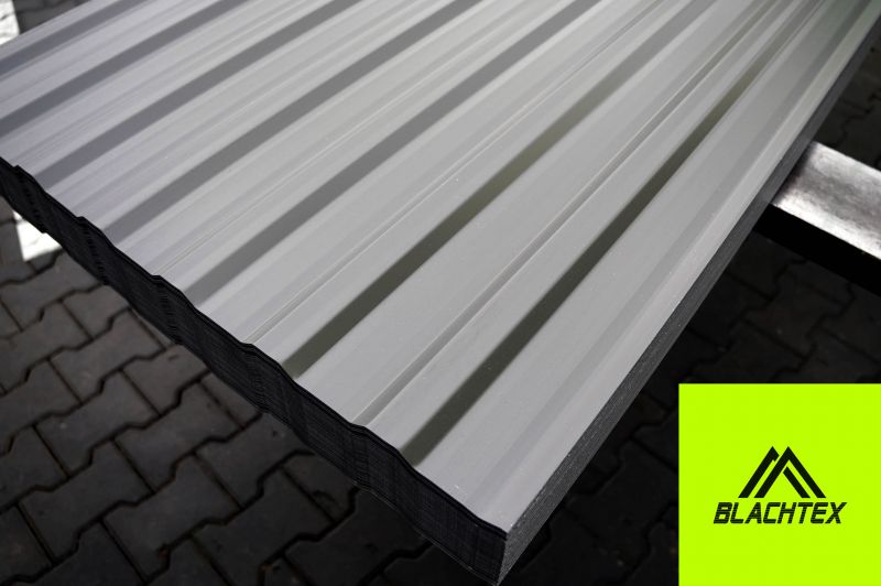 Blacha Trapezowa T-14 Szary / Grafit Połysk - RAL 7024/7010P - zdjęcie 4