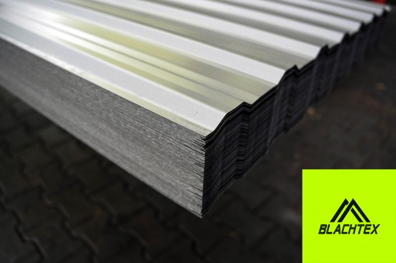 Blacha Trapezowa T-14 Szary / Grafit Połysk - RAL 7024/7010P - zdjęcie 2