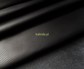 Nappa perforowana, skóra naturalna