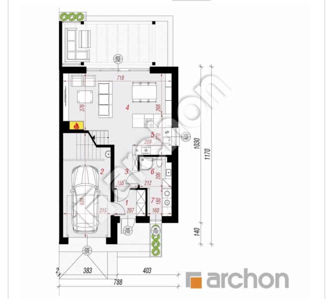 Na sprzedaż – dom w zabudowie bliźniaczej – 115,70 m2 – Tajęcina  - zdjęcie 9