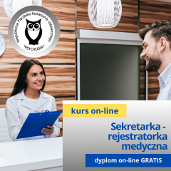 Sekretarka rejestratorka medyczna z obsługą programów użytkowych Micro