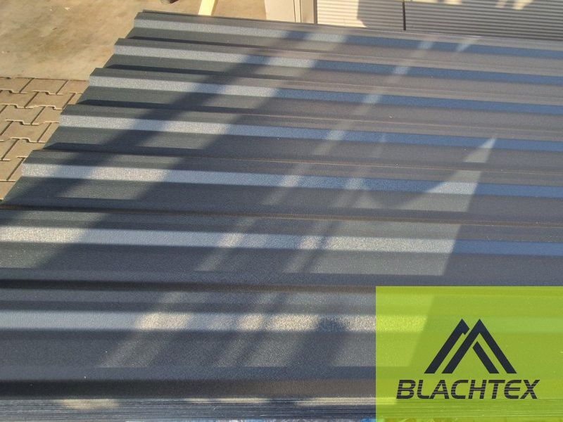 TANIA Blacha Trapezowa grafitowa antracyt mat i połysk Klęczany 2gat - zdjęcie 1