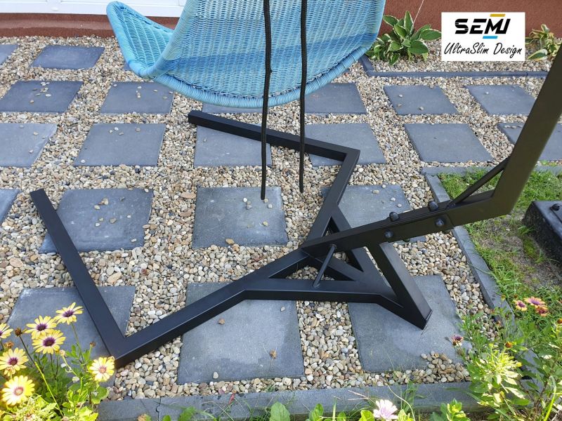 Stelaż stojak huśtawka kokon wiszący fotel - zdjęcie 5