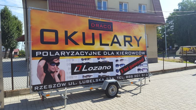 Miejsce na reklamę - do wynajęcia przyczepa reklamowa Rzeszów - zdjęcie 2