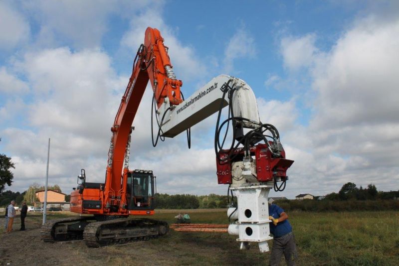 Używany zacisk do pali pełnych ACN 40 - zdjęcie 2