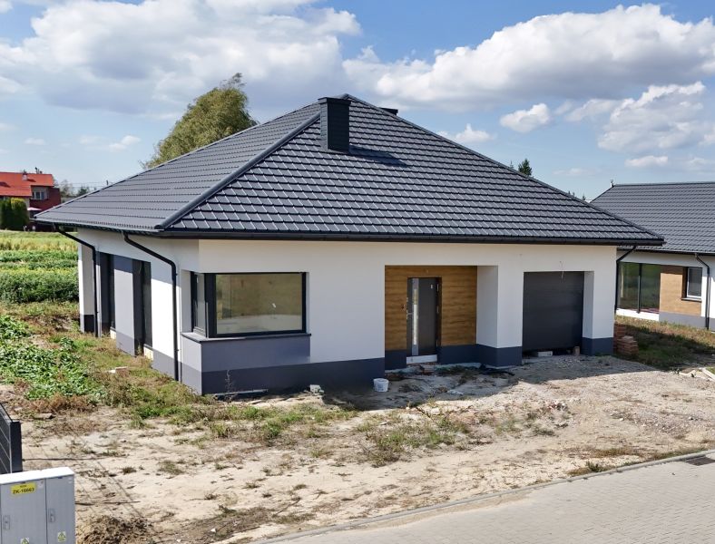 Pustynia – Dębica , Dom parterowy z garażem - zdjęcie 1