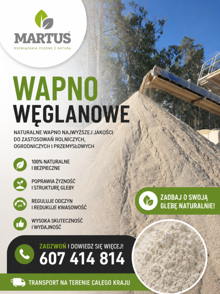 Wapno nawozowe węglanowe z Kopalni Wapienia Morawica  - zdjęcie 1