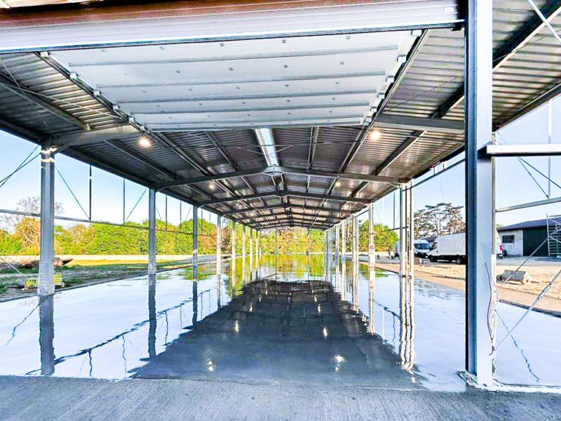 Posadzki przemysłowe , zacierane , podjazdy , garaż , hale ,chudziak - zdjęcie 8