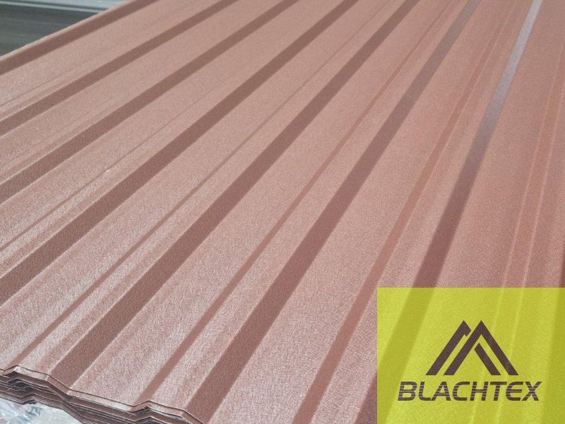 Blacha trapezowa brąz mat - TANIO - 2 gatunek - Kupno - zdjęcie 1