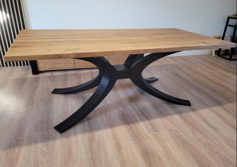 Nogi do stołu 3D pająk blat rama biurka stolik glamour noga biuro mebl - zdjęcie 8