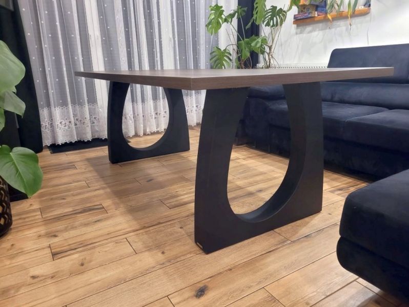 Nogi do stołu 3D pająk blat rama biurka stolik glamour noga biuro mebl - zdjęcie 9