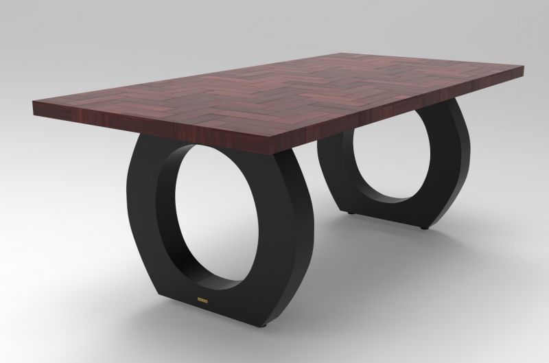 Nogi do stołu 3D pająk blat rama biurka stolik glamour noga biuro mebl - zdjęcie 5