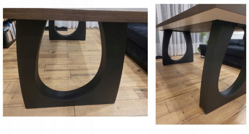 Nogi do stołu 3D pająk blat rama biurka stolik glamour noga biuro mebl - zdjęcie 7