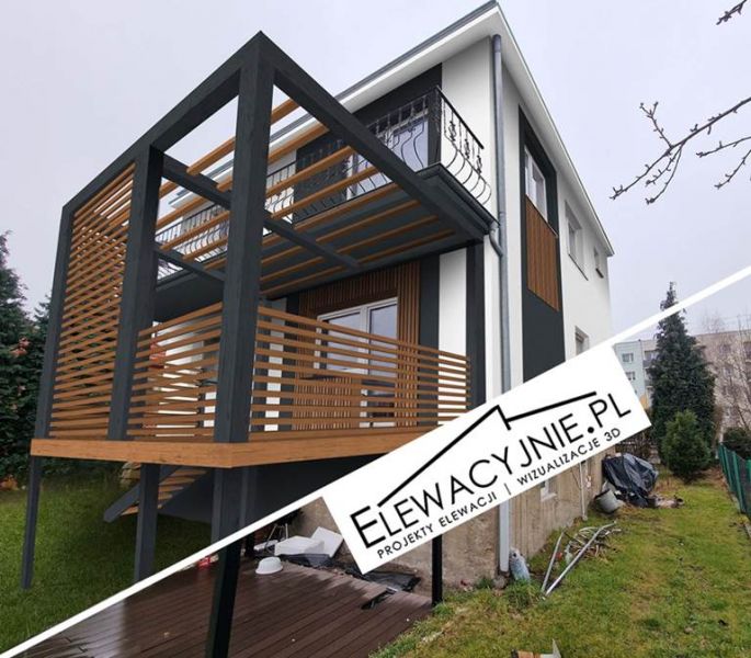 Zamów projekt nowoczesnej elewacji swojego domu - zdjęcie 1