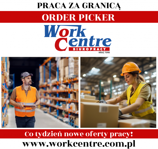 Order picker Oferta pracy w Holandii (k/m) - zdjęcie 1