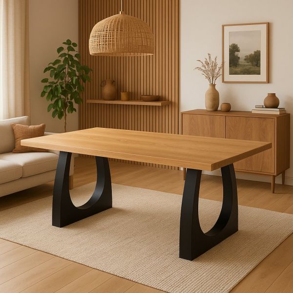 Nogi do stołu 3D rama biurka stolika loft meble noga glamour biuro  - zdjęcie 7