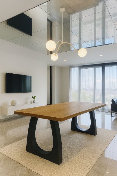 Nogi do stołu 3D rama biurka stolika loft meble noga glamour biuro  - zdjęcie 2