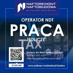  Operator/ Operatorka badań nieniszczących 