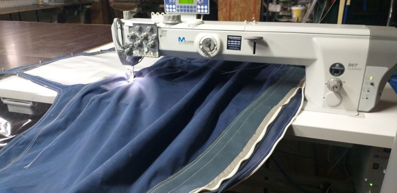 Szycie parasole altany, naprawa przedsionki camping łodzie Cabrio - zdjęcie 1