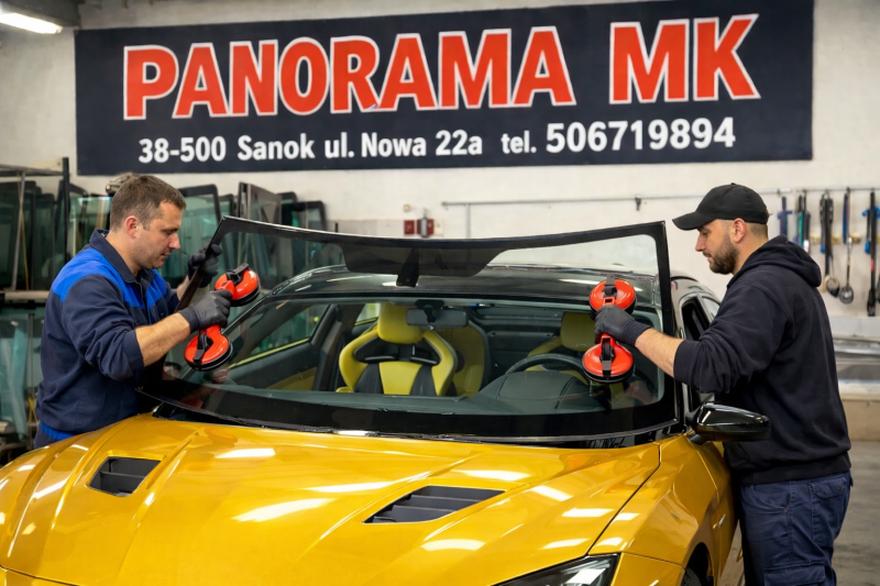 Auto szyby | haki holownicze | szyby do maszyn w Sanoku Panorama MK - zdjęcie 4