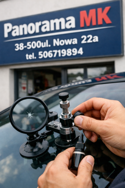 Auto szyby | haki holownicze | szyby do maszyn w Sanoku Panorama MK - zdjęcie 7