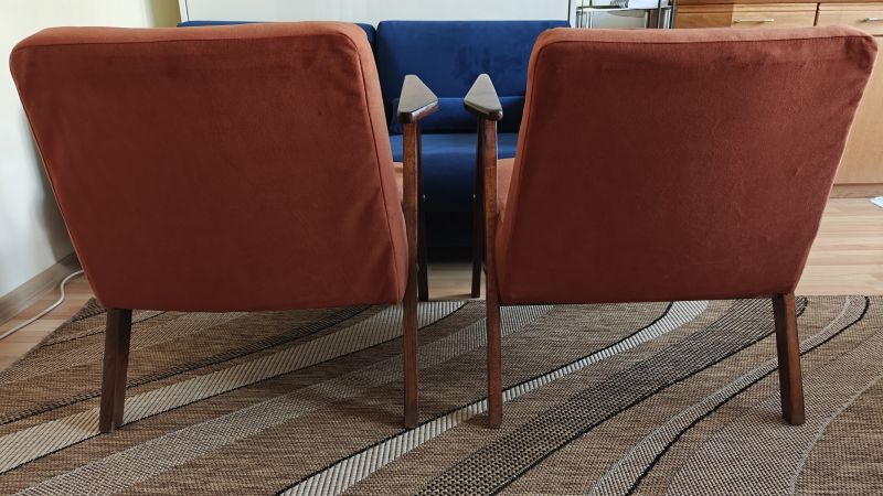 2 fotele z PRL po gruntownej renowacji - zdjęcie 5