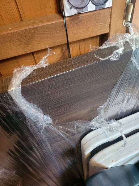 Blat 200x100cm z płyty laminowanej grubość 3,5cm, stan idealny - zdjęcie 3