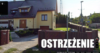 dom mieszkalny ostrzeżenie 