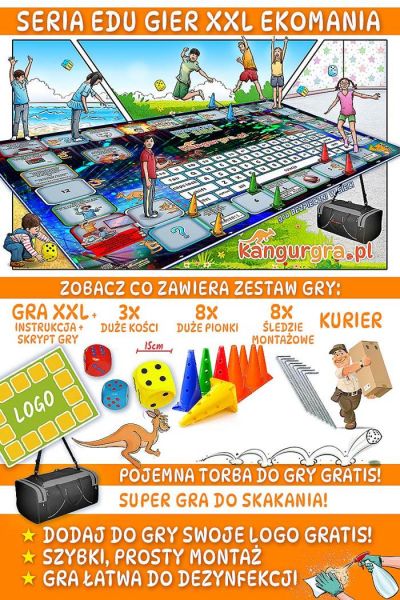 Dzieci bezpieczne gry xxl dla dzieci do nauki i zabawy kangurgra.pl - zdjęcie 6