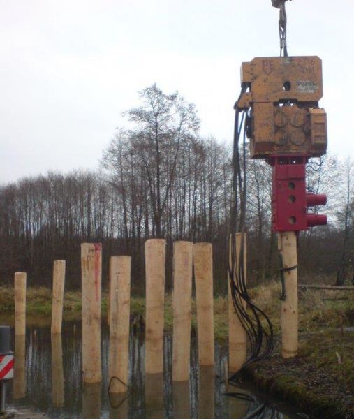 Używany zacisk do pali pełnych PVE 120T40 - zdjęcie 2