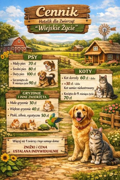 Domowy hotelik dla zwierząt – opieka na czas wyjazdu, Pruchnik - zdjęcie 4