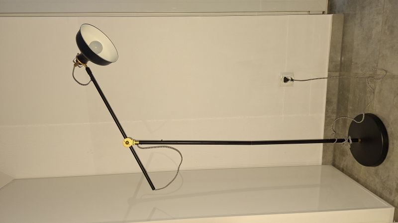 Lampa stojąca stylu Loft  - zdjęcie 2