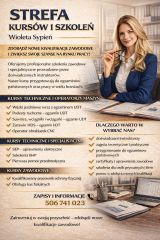 Zapraszamy na szkolenia w Jaśle  i do zapoznania się z ofertą 