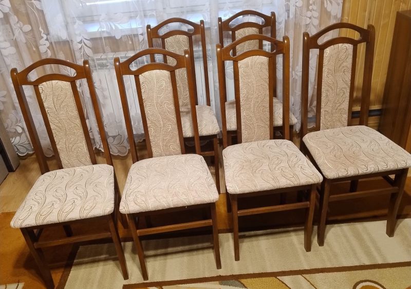 Sprzedam duży stół rozkładany + 6 krzeseł - zdjęcie 4