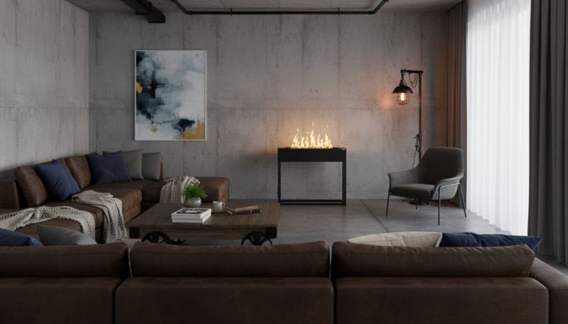 Stelaż biokominek pod palnik wkład palenisko biopaliwo bioetanol - zdjęcie 7