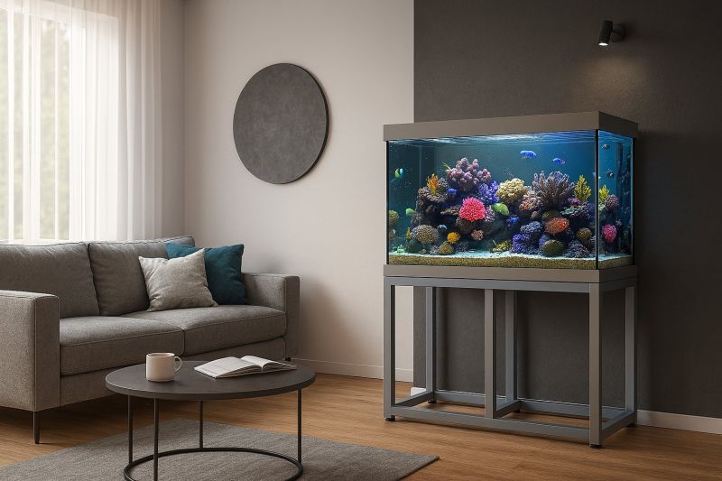 Stelaż stalowy pod akwarium mocny na wymiar - zdjęcie 2