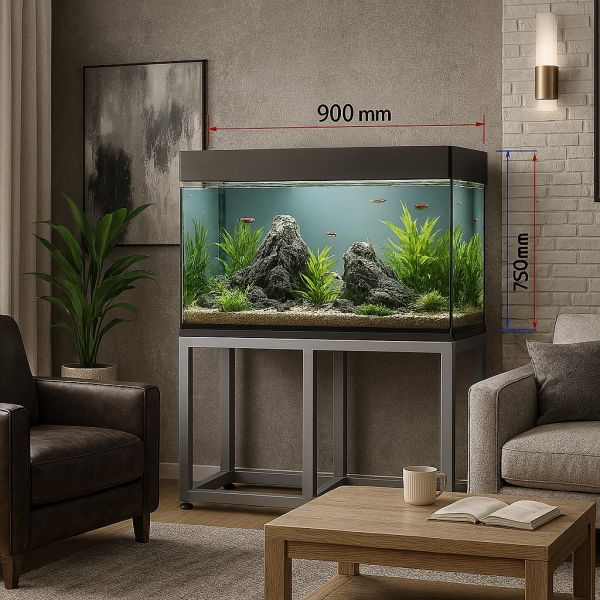 Stelaż stalowy pod akwarium mocny na wymiar - zdjęcie 4