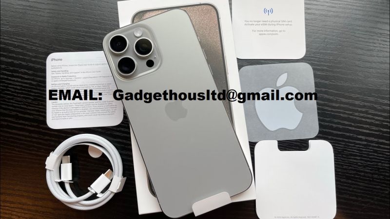 Apple iPhone 15 Pro .... 700 EUR i iPhone 15 Pro Max 256GB ....800 EUR - zdjęcie 4