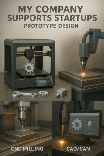 Dla startup'ów prototypowanie produktu CAD/CAM laser, CNC, druk 3D - zdjęcie 1