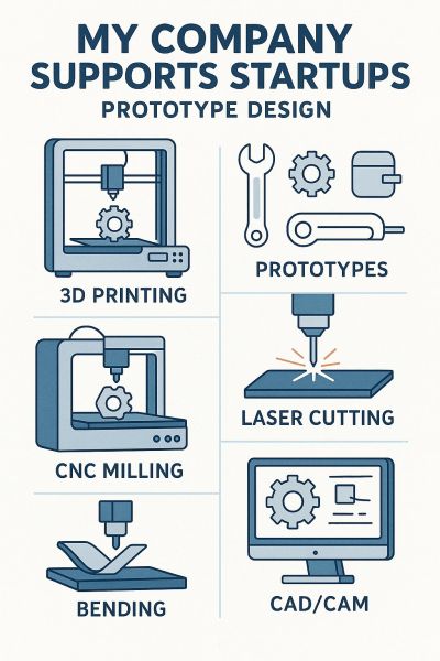 Dla startup'ów prototypowanie produktu CAD/CAM laser, CNC, druk 3D - zdjęcie 4
