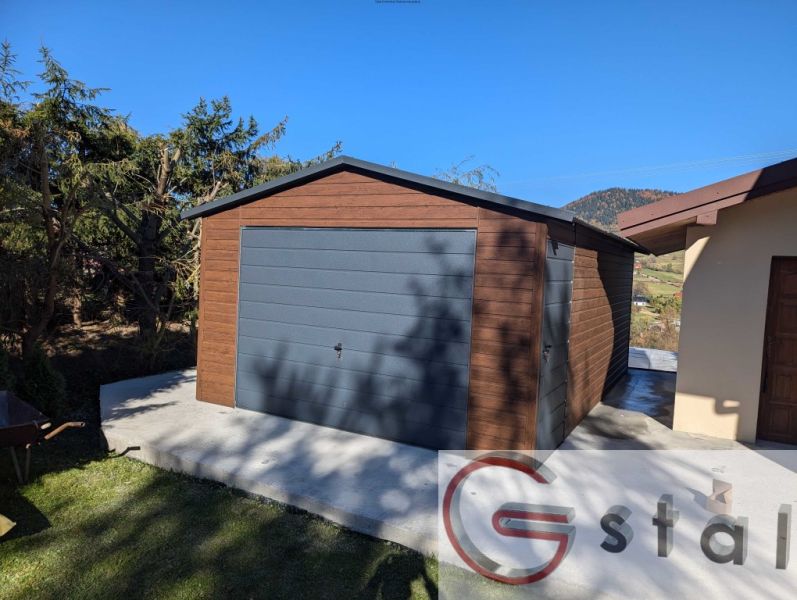 garaż blaszany premium 4x7 solidny www.gstal.pl - zdjęcie 3