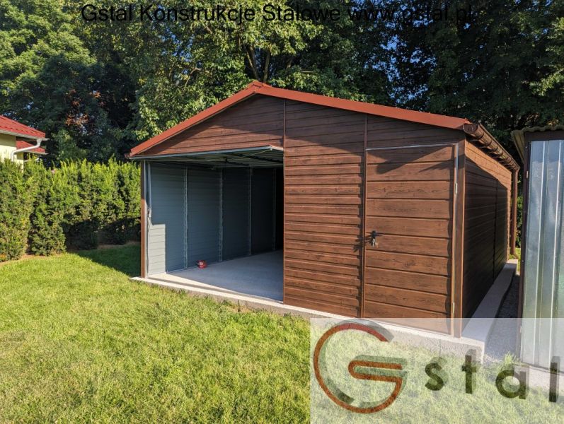 garaż blaszany premium 4x7 solidny www.gstal.pl - zdjęcie 2