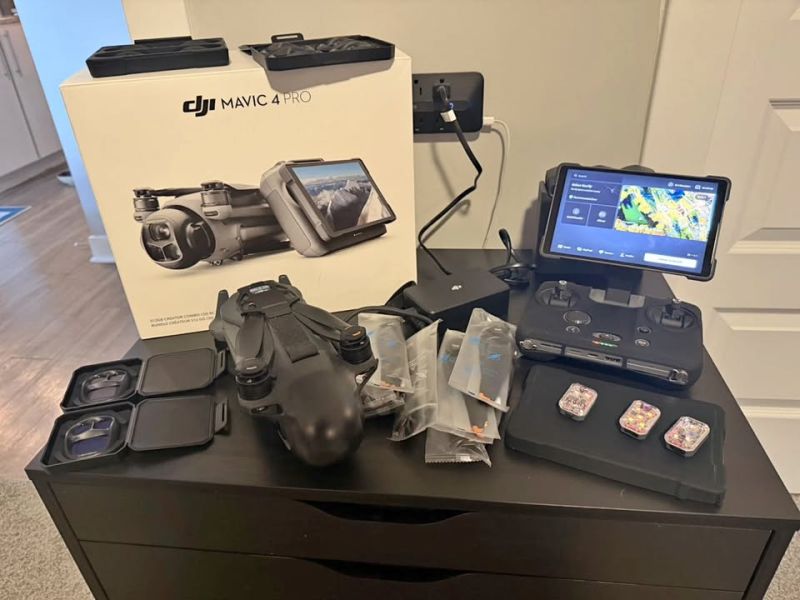 DJI Mavic 4 Pro, DJI Mavic 3 Pro, DJI Air 3s, DJI Mini 5 Pro dronów - zdjęcie 1