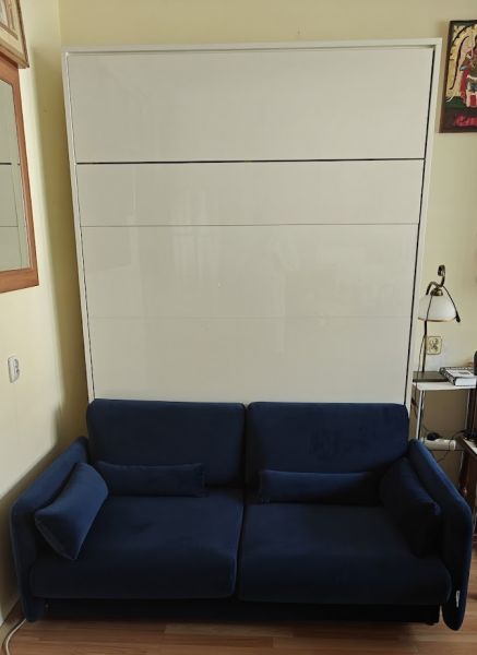  BED CONCEPT z sofą BC-18 140 Lenart Materac 140x200 - zdjęcie 2