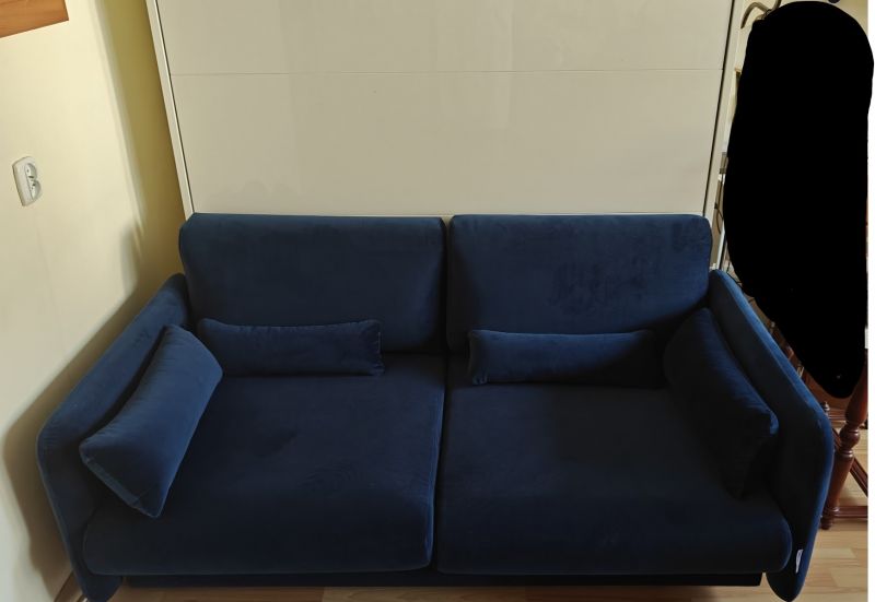  BED CONCEPT z sofą BC-18 140 Lenart Materac 140x200 - zdjęcie 1