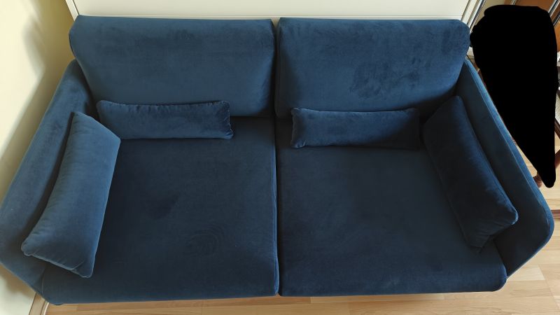  BED CONCEPT z sofą BC-18 140 Lenart Materac 140x200 - zdjęcie 3