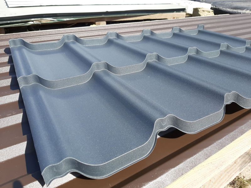 Blachodachówka modułowa, blacha, pokrycie dachu,  - zdjęcie 1