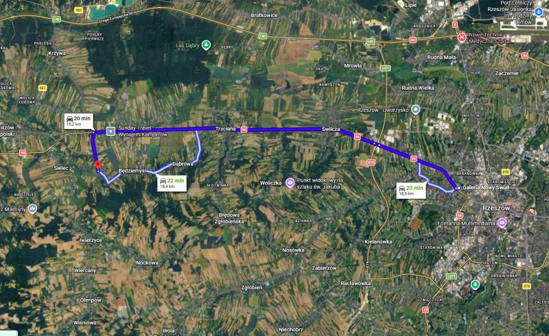 OLCHOWA – 2733 m² | 2 działki | pozwolenie na budowę 2 domów - zdjęcie 4